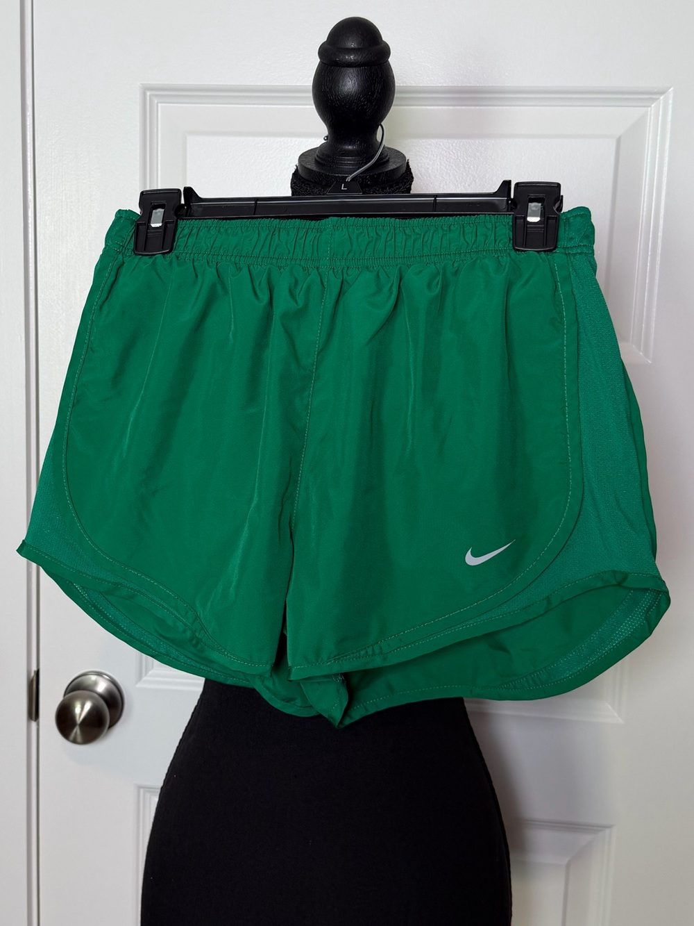 Nike Dri-FIT Tempo Running Shorts Green Size Large | Built-In Brief | Athletic
